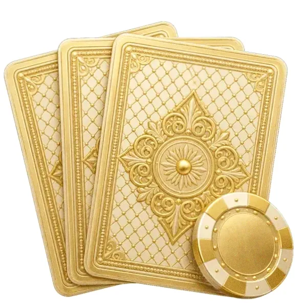 Playing cards and chip — Vegas Hero