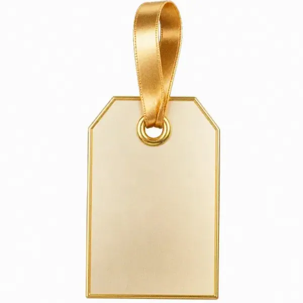 Blank gift tag — Vegas Hero