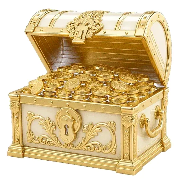 Open treasure chest — Vegas Hero