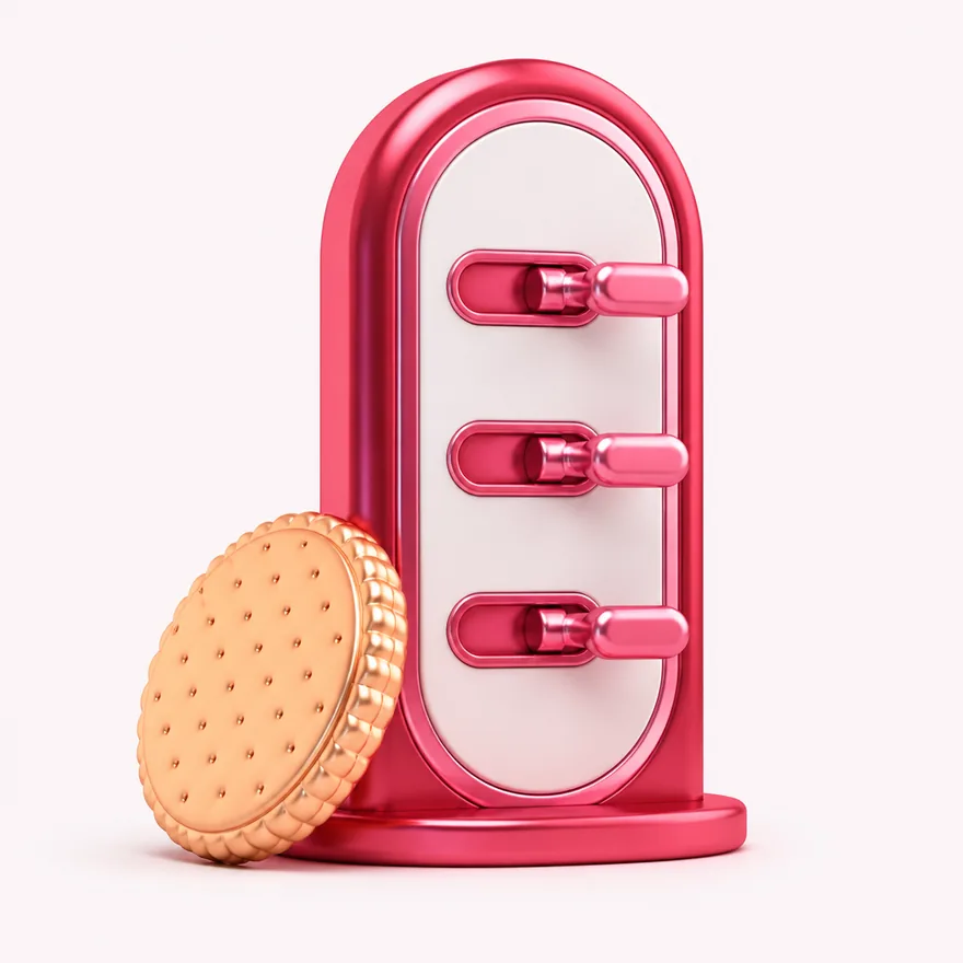 Biscuit with toggle panel — Vegas Hero