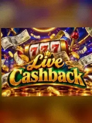 Live Cashback at Vegas Hero