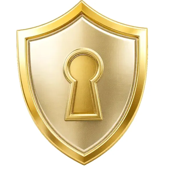 Keyhole shield — Vegas Hero