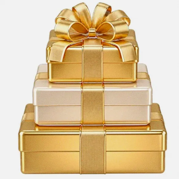 Stacked gift boxes — Vegas Hero