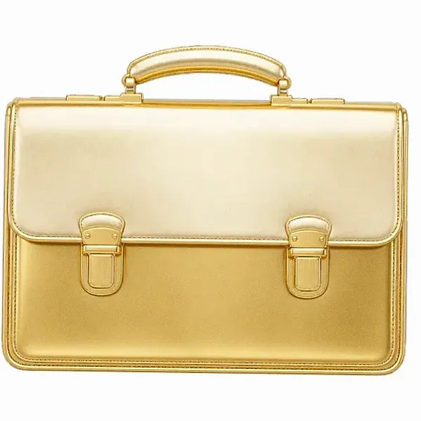 Leather briefcase — Vegas Hero