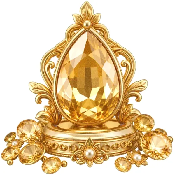 Faceted gemstone — Vegas Hero