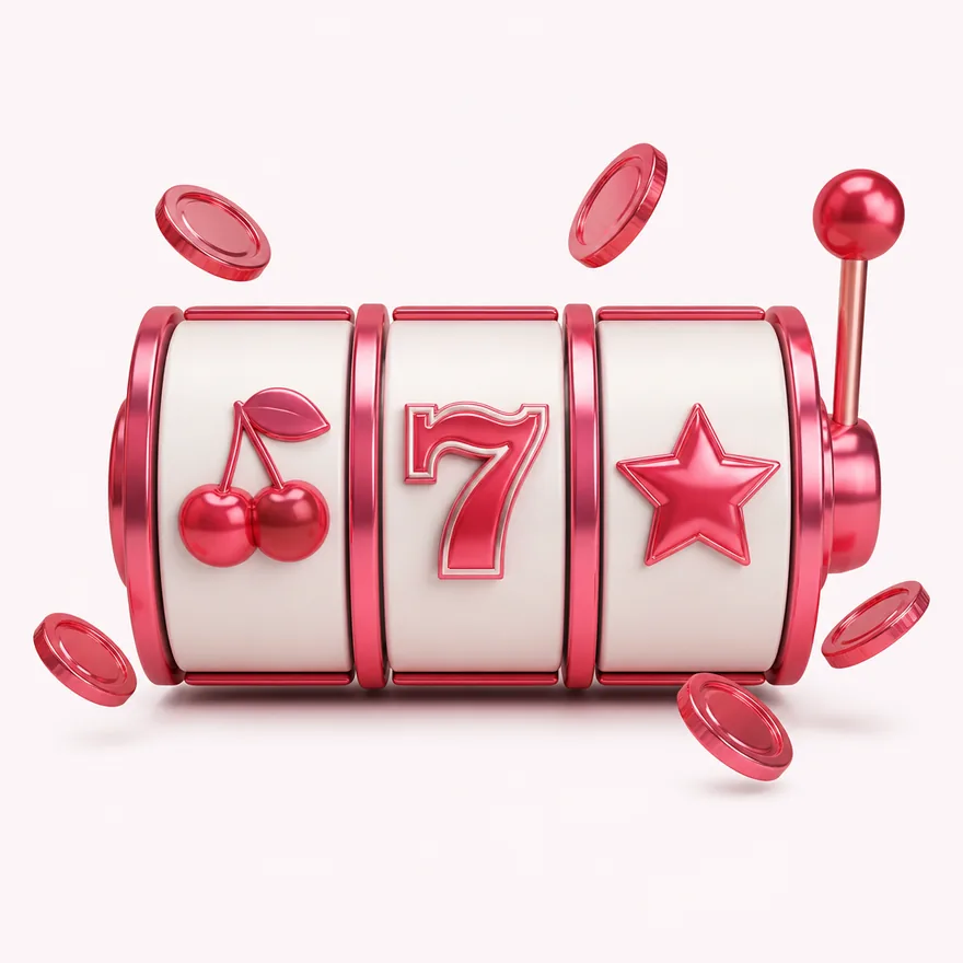 Three slot reels — Vegas Hero