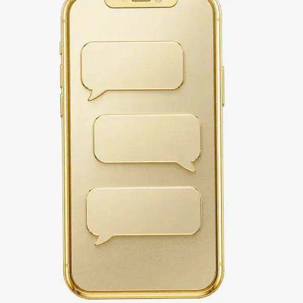 Smartphone with chat bubbles — Vegas Hero