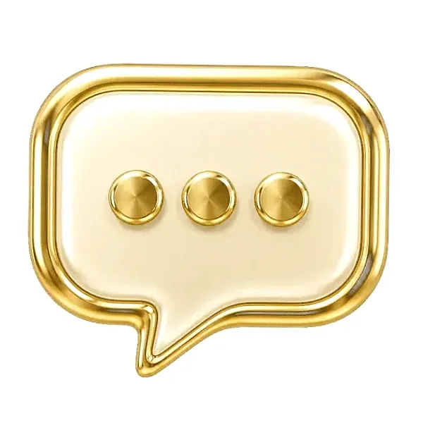 Three-dot speech bubble — Vegas Hero