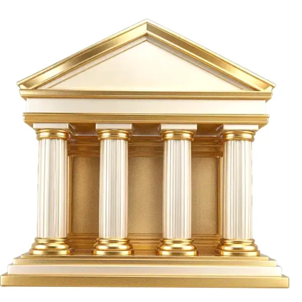 Classical bank building — Vegas Hero